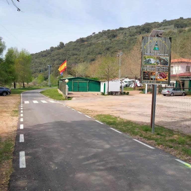 Bungalows, Camping Vega De Francia Sotoserrano Exteriér fotografie